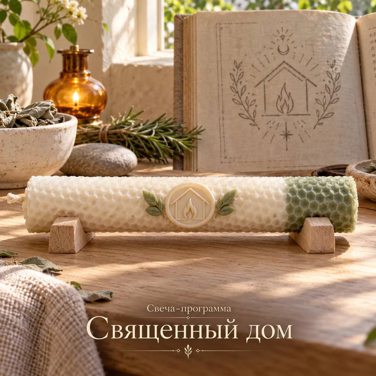 Свеча-программа «Священный дом»