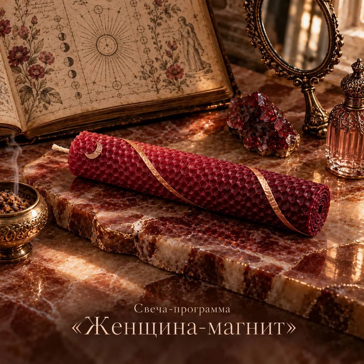 Свеча-программа «Женщина магнит»