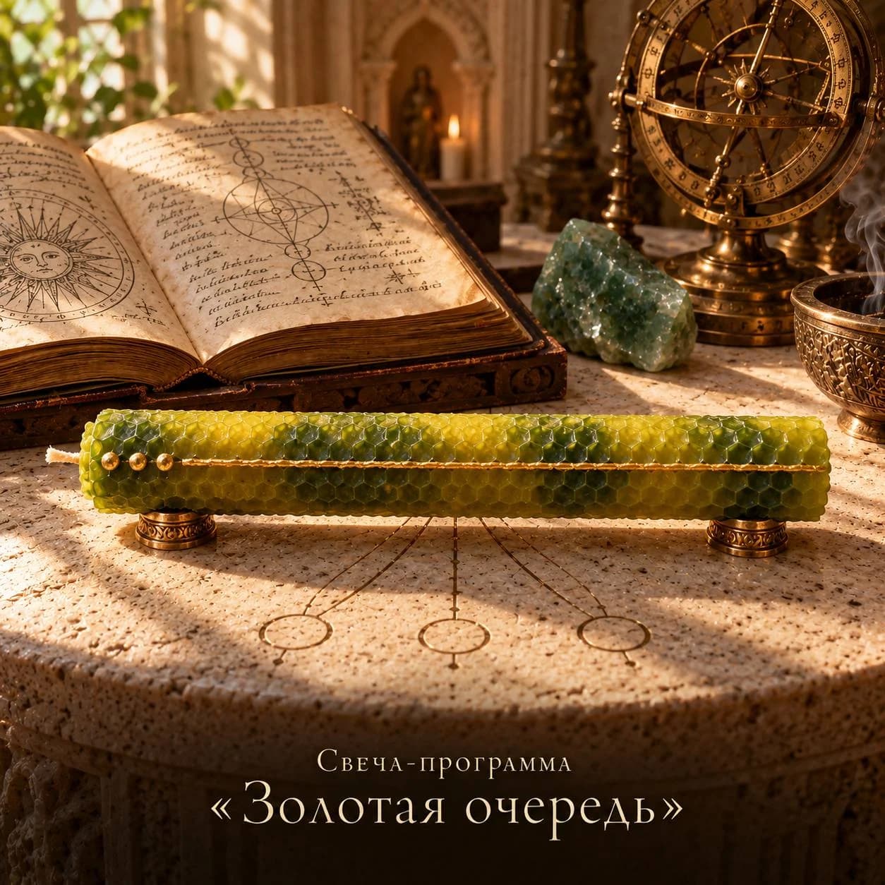 Свеча-программа «Золотая очередь»